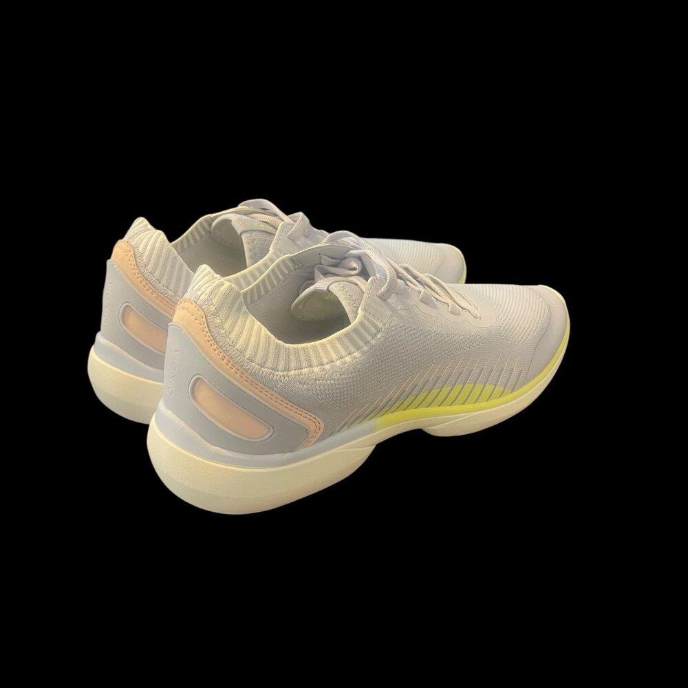 Vionic Women's Light Gray and Pale Pink Sneakers - Picture 9 of 14